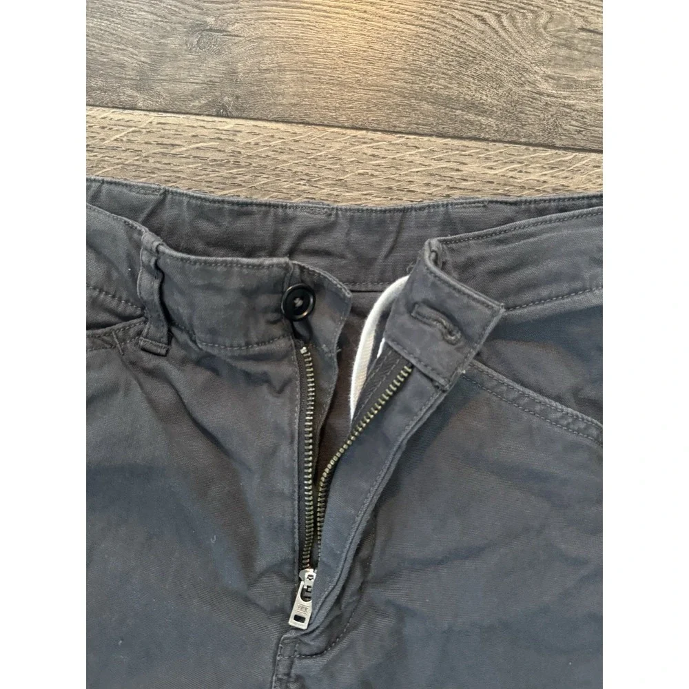 Buck Mason‎ Walk Shorts Mens Size 28 Gray Vintage Canvas Chino Drawstring 9.5